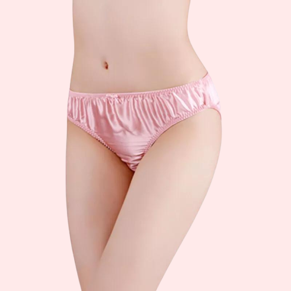 French Daina Luxury Silk Panties Cheeky Bow Gift Box - Image 6