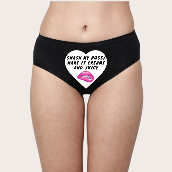 "Personalized Love Note Naughty Panty - Image 2