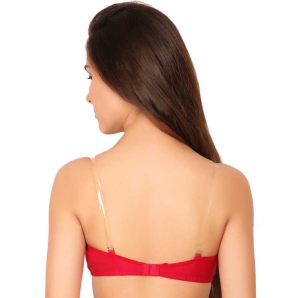 3 Pairs Clear Transparent Back Regular Bras - Image 4