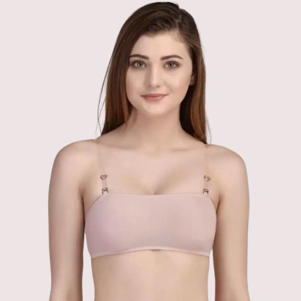 Stretchable and Wirefree Tube Bra for Daily Luxury - Image 2