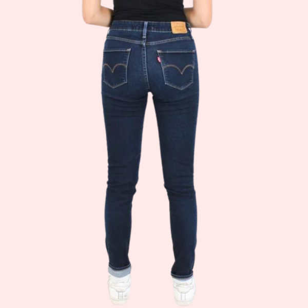 Elegant Women's Skinny Fit Slim Denim Pants - Image 2