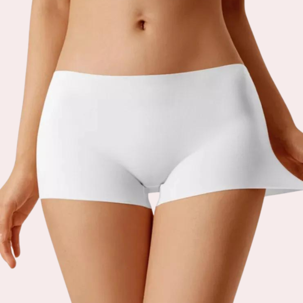 Women's Seamless Ice Silk Boyshorts Panties (4pcs) - Image 2