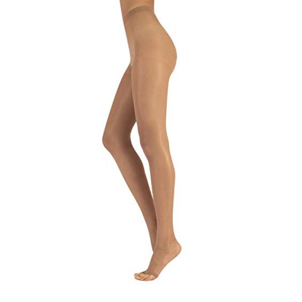 Beige Unisex Open Toe Pantyhose - Image 3