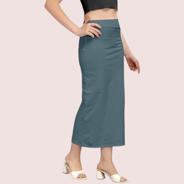 French Daina Cotton Blend Saree Shapewear - Image 3