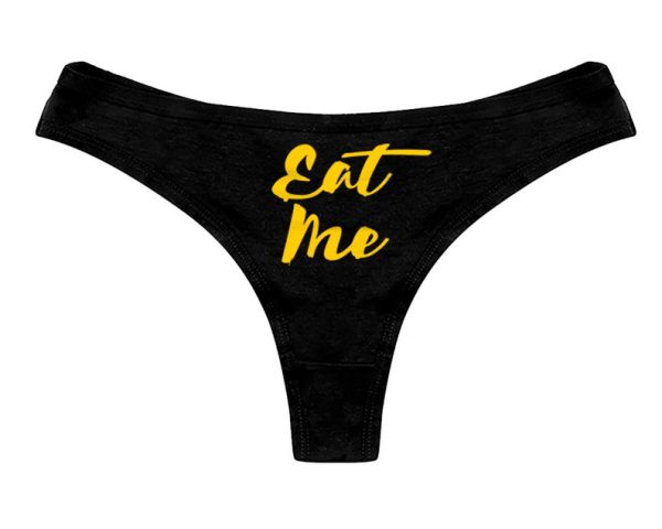 Eat Me Printed Thong Panty Gift - Image 4