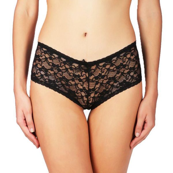 3 Pack Mixed See Through Lace Hipster Panties - Image 6