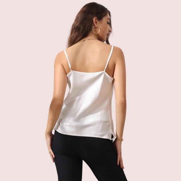 Premium Silk Cowl Neck Camisole for Layering - Image 6