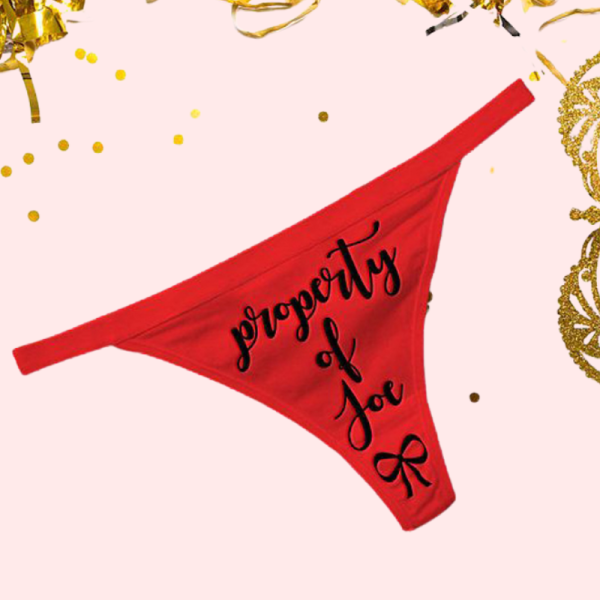 Hot Teen Girls G-String Underwear Custom Printing - Image 2