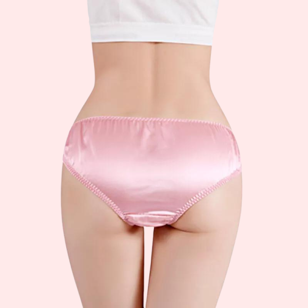 French Daina Luxury Silk Panties Cheeky Bow Gift Box - Image 5