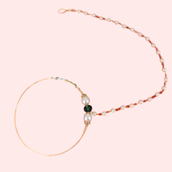 Uttarakhandi Round Nath in Elegant Gold Plating - Image 3