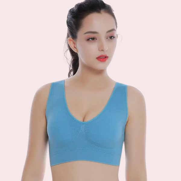 2-Pack Stylish Sports Bra Set for Girls - Image 3