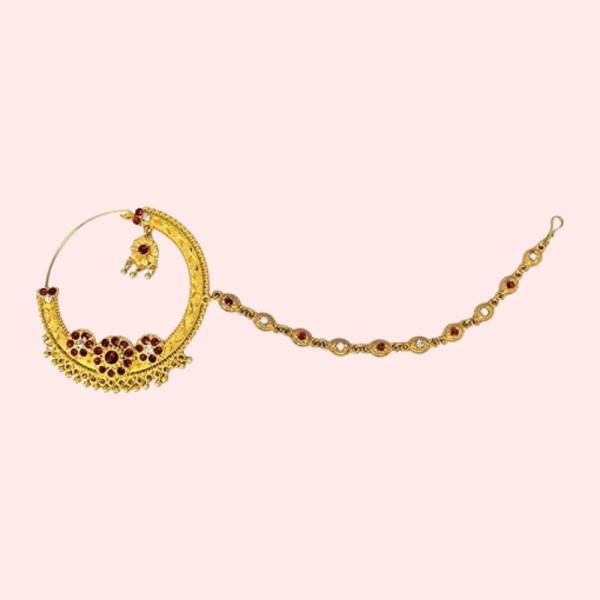 Traditional Pahadi Nath – Kumauni & Garhwali Jewelry - Image 2