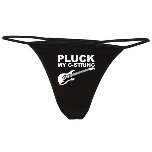 Pluck My G-String Printed Thong - Image 3