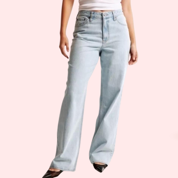 High Rise Loose Fit Denim for Curvy Women - Image 5