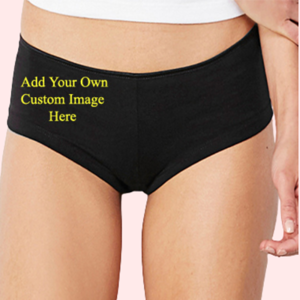 Personalize Your Own Style Cotton Boyshort Panty - Image 2