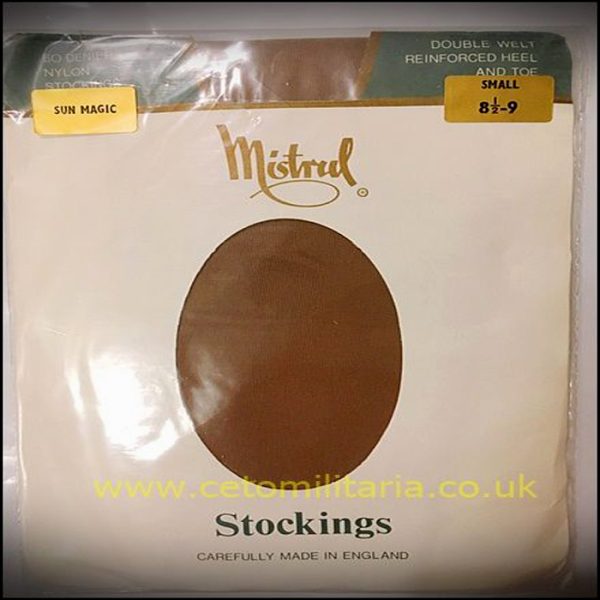 Mistral 60Denier Double Welt Reinforced Heel & Toe Stockings - Image 2