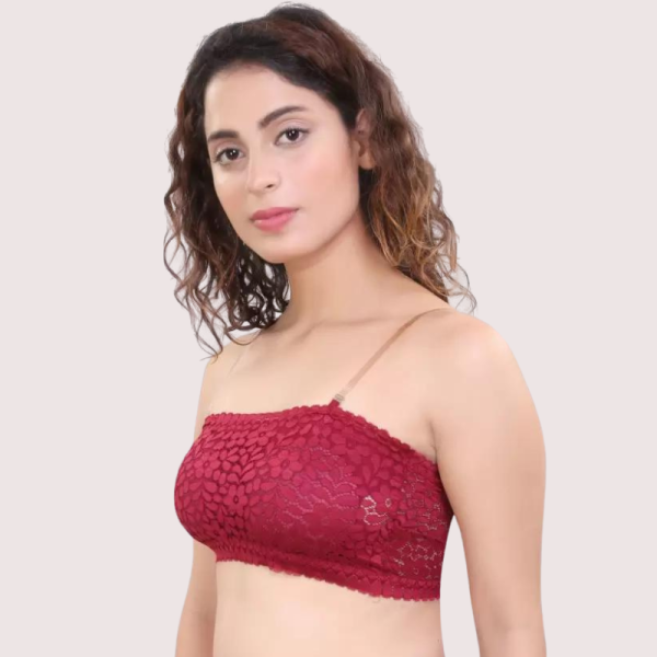 RelaxedFit Stretchable Wirefree Bralette for Effortless Style - Image 3