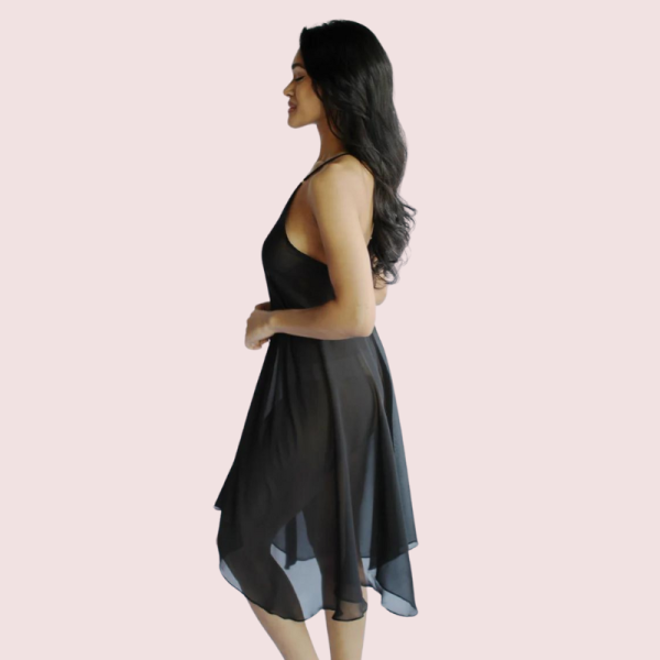 Plus Size Transparent Bridal Nightgown for Her - Image 5